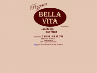 pizzeria-bellavita.de Webseite Vorschau