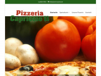 pizzeria-capriccio.de Webseite Vorschau