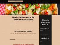pizzeria-cimino-da-rosa.de Webseite Vorschau