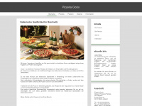 pizzeria-ciccio.de Webseite Vorschau