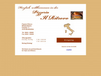 pizzeria-il-ritrovo.de Webseite Vorschau