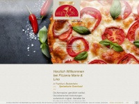 pizzeria-mario-lino.de Webseite Vorschau