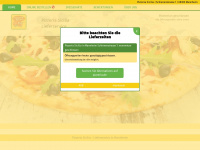 pizzeria-sicilia.de Webseite Vorschau