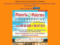 pizzeriapalermo-ol.de Webseite Vorschau