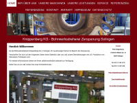 pk-bohrwerksdreherei.de Webseite Vorschau