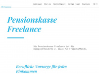 pkfreelance.ch Webseite Vorschau