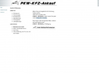 pkw-kfz-ankauf.de Webseite Vorschau
