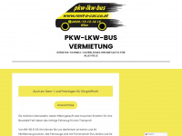 pkw-vermietung.at Webseite Vorschau