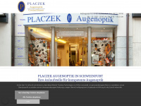 placzek-augenoptik.de Webseite Vorschau