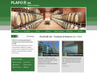 plafor.ch Webseite Vorschau