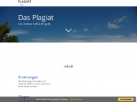 plagi.at Webseite Vorschau