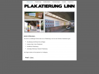 plakatierung-linn.de Webseite Vorschau