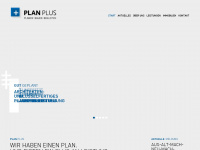 plan-plus-gmbh.de Webseite Vorschau