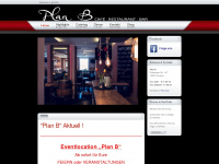 planb-restaurant.de Webseite Vorschau