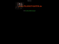 planet-goth.de Webseite Vorschau