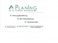 planing.de Webseite Vorschau