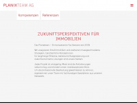 planixteam.ch Webseite Vorschau