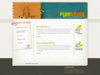 planthing.de Webseite Vorschau