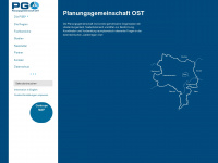 planungsgemeinschaft-ost.at Webseite Vorschau