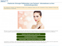 plastische-chirurgie-pfaffenhofen.de Webseite Vorschau