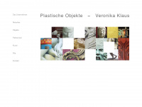 plastischeobjekte.de Webseite Vorschau