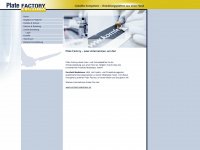 platefactory.de Webseite Vorschau