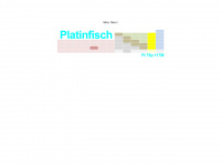 platinfisch.de Webseite Vorschau