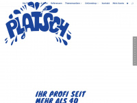 platsch.ch Webseite Vorschau