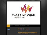 platt-up-zack.de Webseite Vorschau