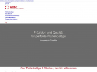 platten-graf.ch Webseite Vorschau