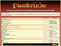 plattforum1.de Webseite Vorschau