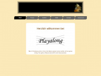 playalong-online.de Webseite Vorschau