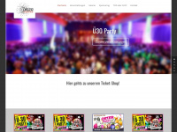 plaza-events.de Webseite Vorschau