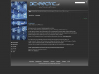 plc-electric.at Webseite Vorschau