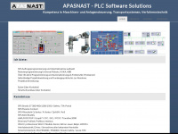 plc-software-solutions.de Webseite Vorschau