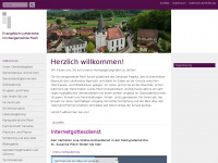 plech-evangelisch.de Webseite Vorschau