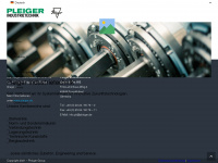 pleiger-industrietechnik.de Webseite Vorschau