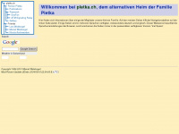 pletka.ch Webseite Vorschau
