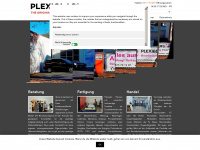 plexiglas-riesner.de Webseite Vorschau