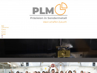 plm-gmbh.de Webseite Vorschau