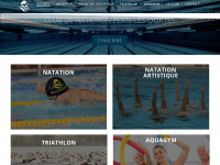 plo-natation.ch Webseite Vorschau