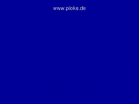 ploke.de Webseite Vorschau