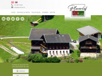 plonerhof.at Webseite Vorschau