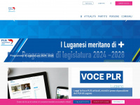 plr-lugano.ch Webseite Vorschau