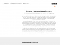 heymeier.de Webseite Vorschau