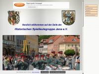 historischespielleute-jena.de Webseite Vorschau