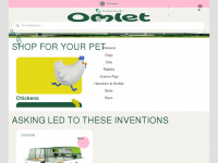 omlet.co.uk Webseite Vorschau