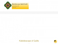 kaleidoscopequiltguild.com Webseite Vorschau