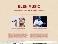 elen-music.com Webseite Vorschau