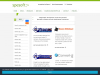 spesoft.com Webseite Vorschau